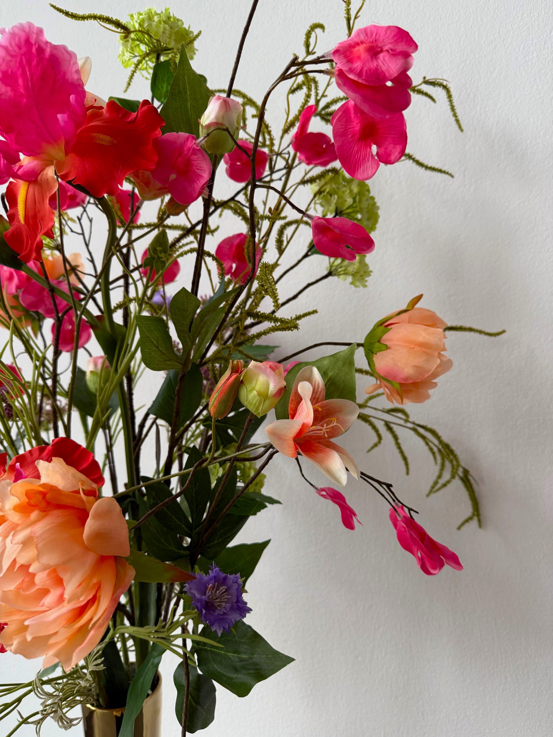 Groot kunstbloemen boeket Dirma - Afbeelding 5