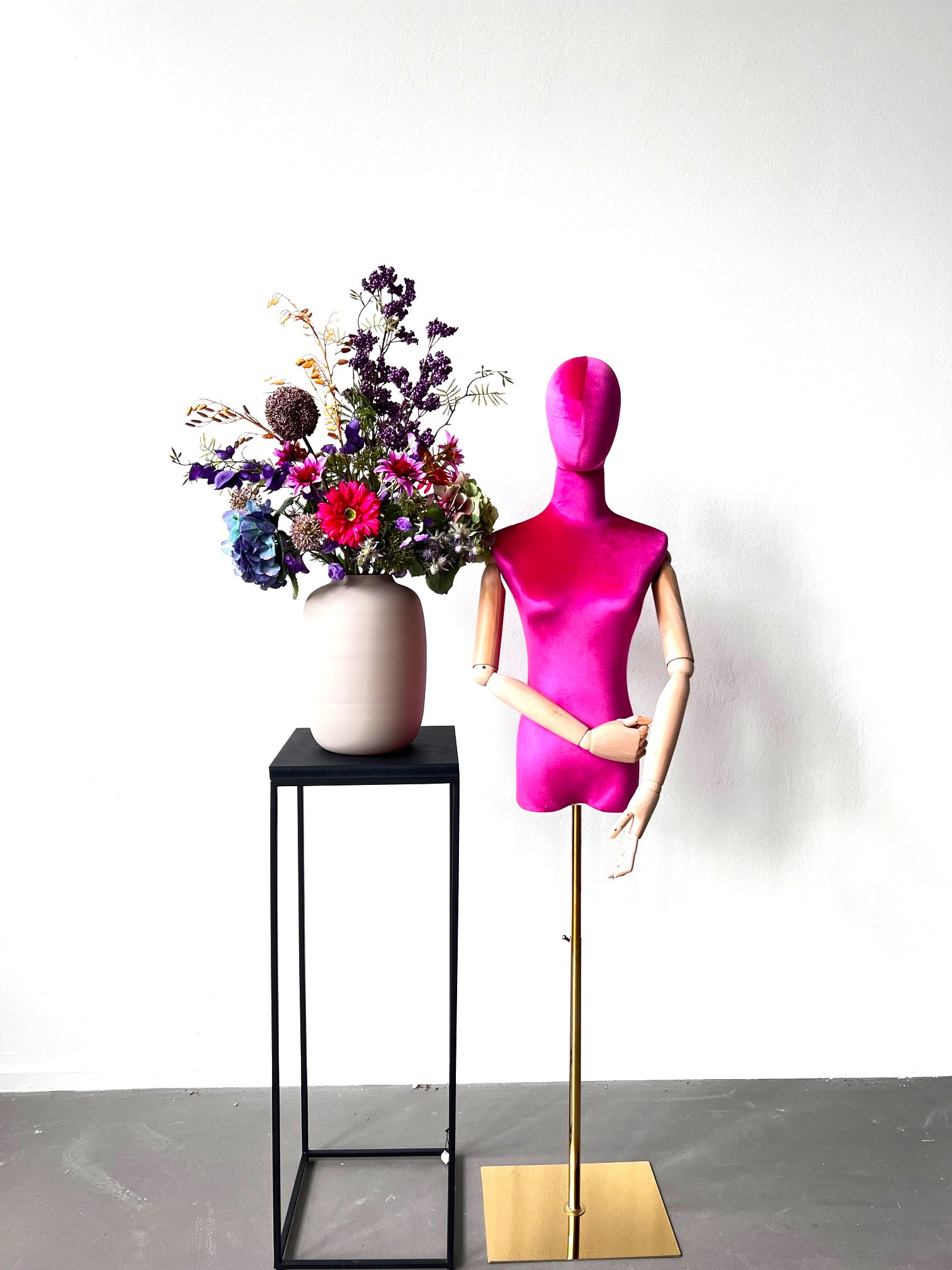 Kunstbloemen plukboeket Eva - Afbeelding 2