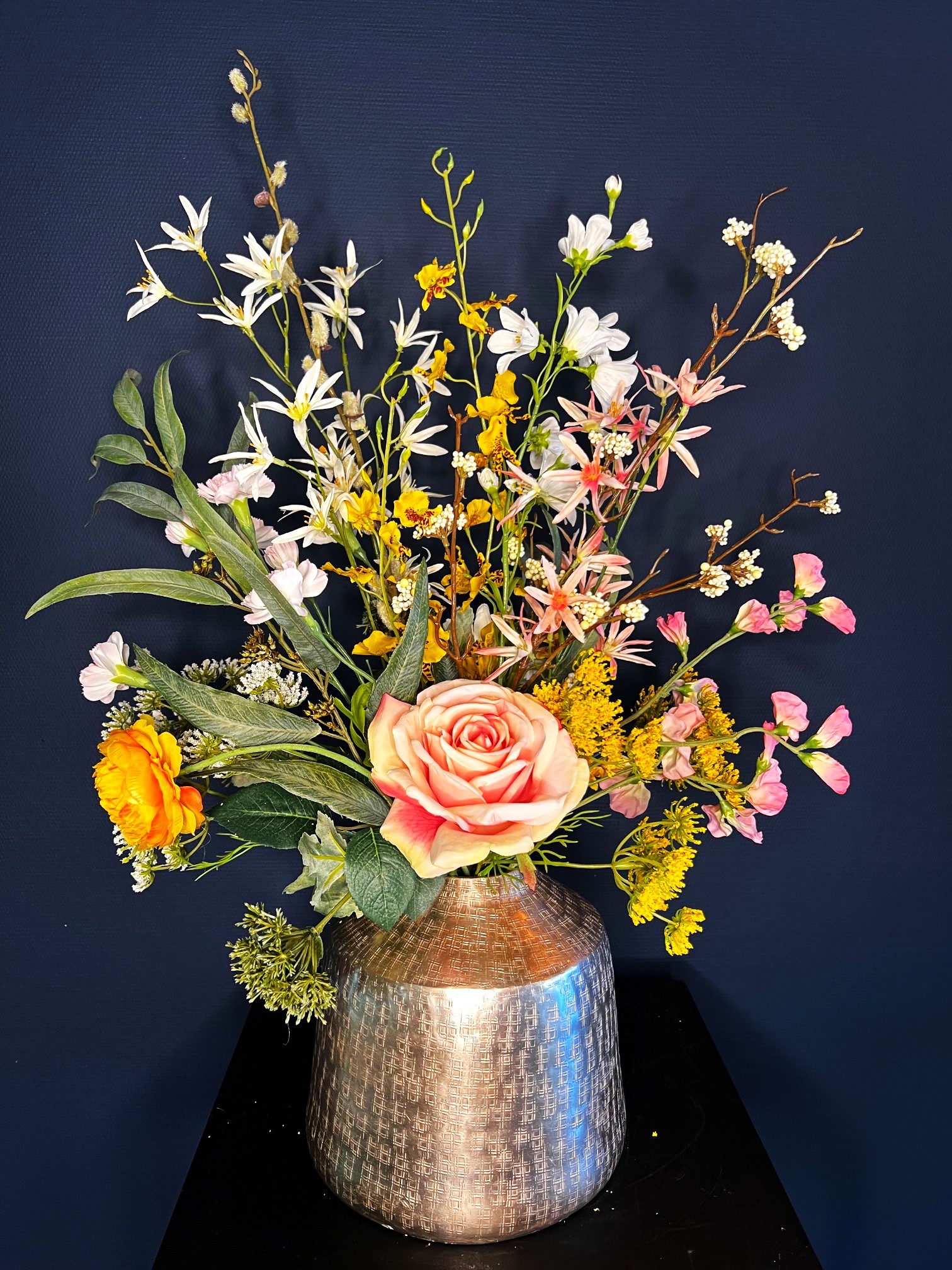 Zijde boeketje Doris - Afbeelding 2