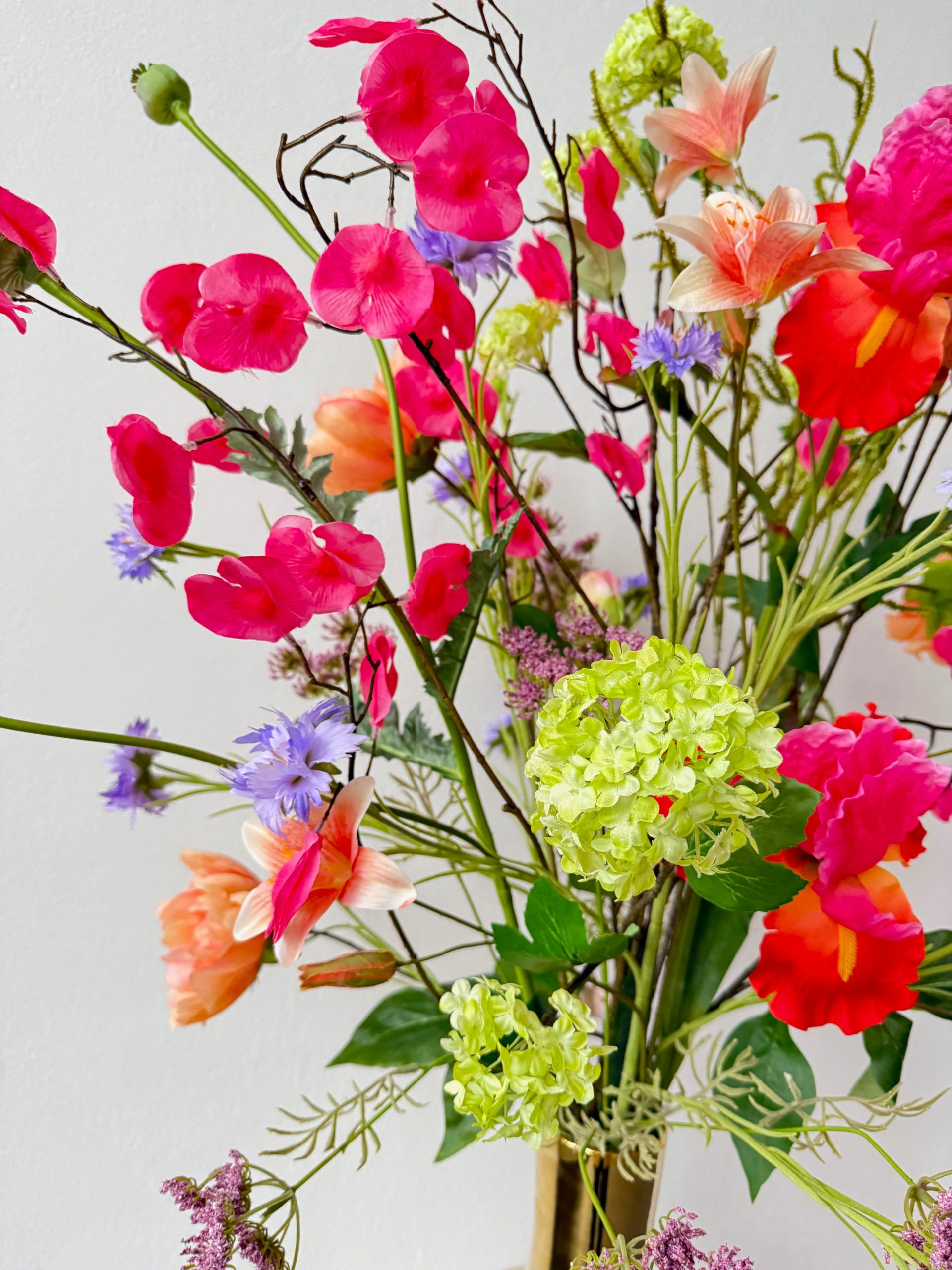 Groot kunstbloemen boeket Dirma - Afbeelding 6
