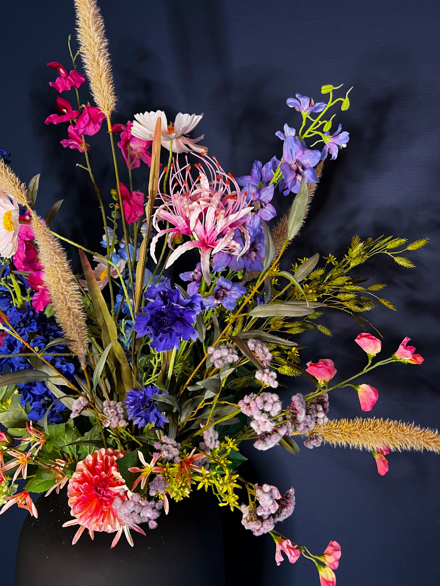Zijdenbloemen boeket Susan groot - Afbeelding 3