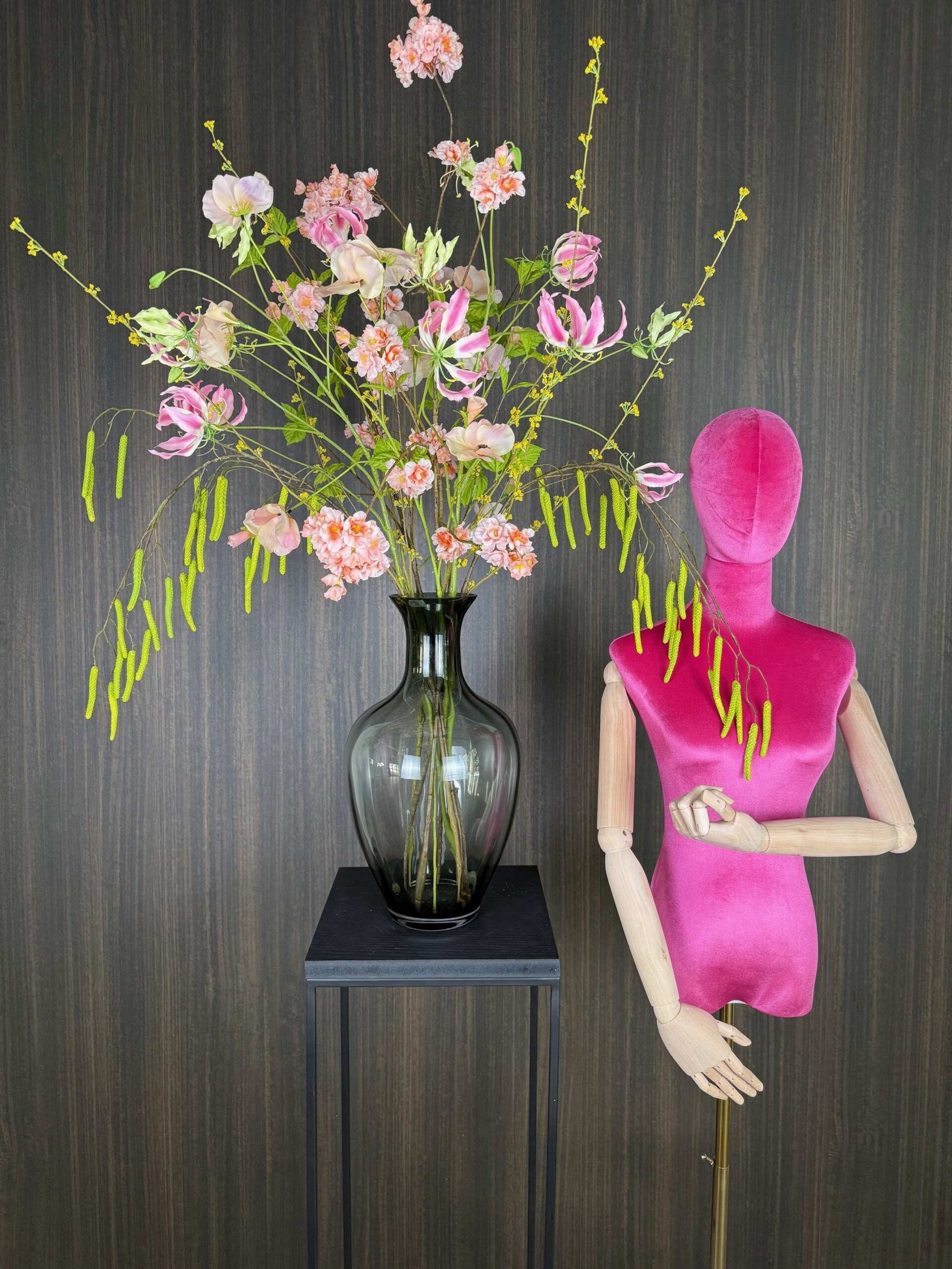 Groot zijdenbloemen boeket Belle - Afbeelding 4