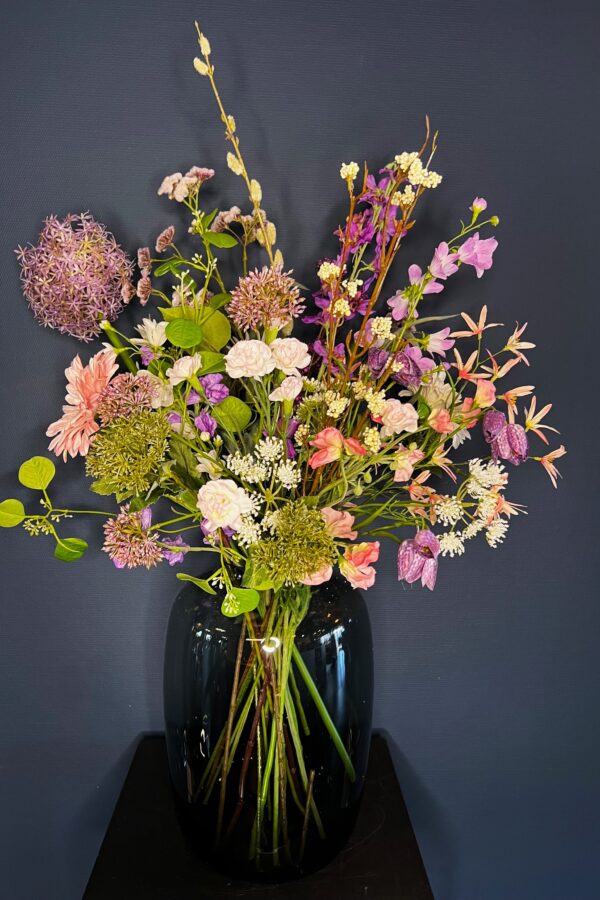 Zijdenbloemen boeket Britt