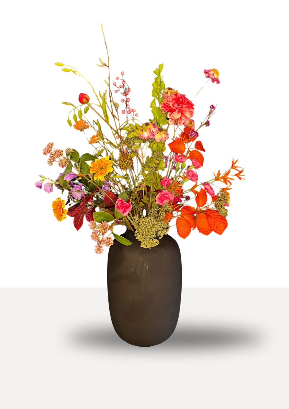 Zijdebloemen boeket Eef