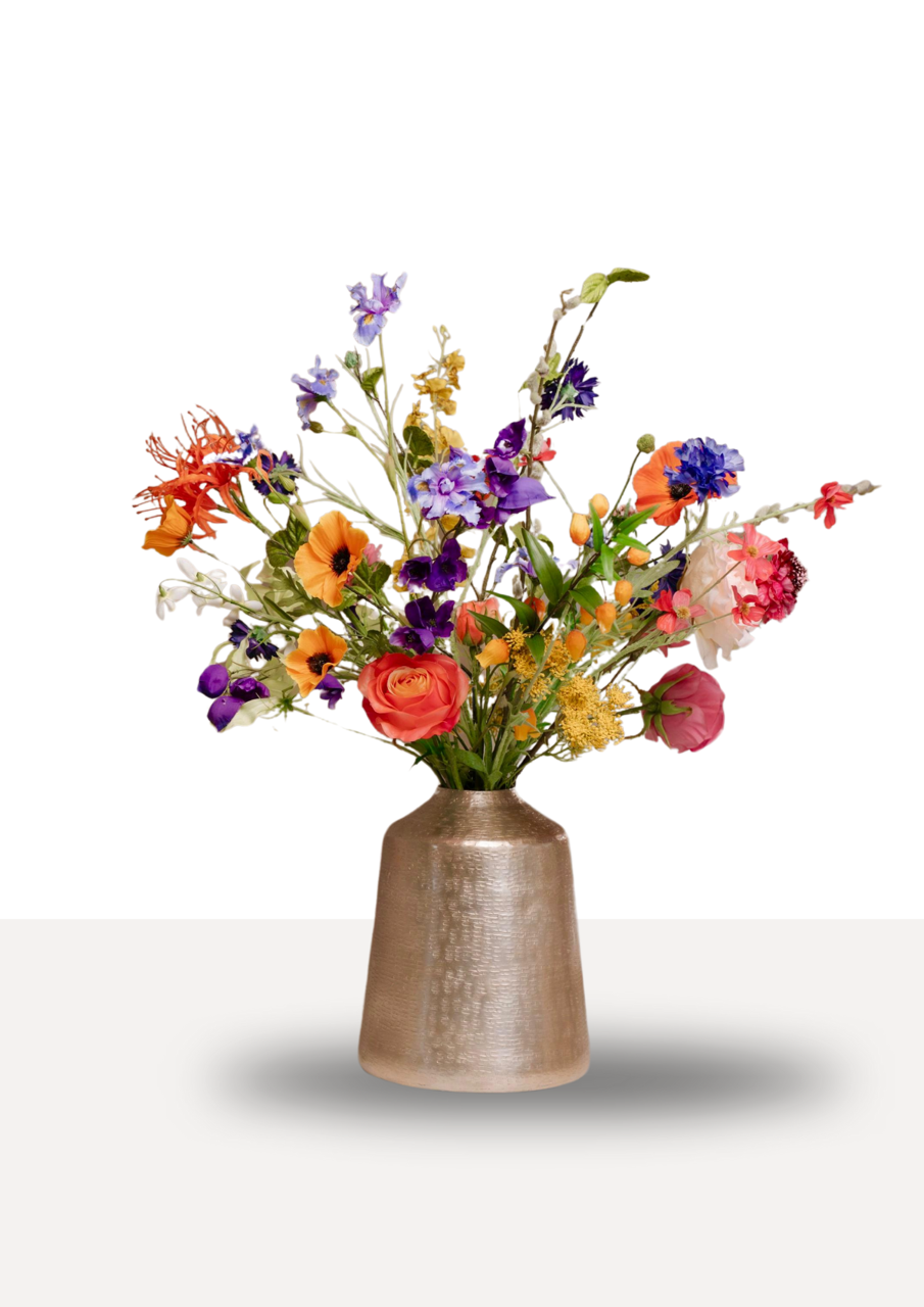 Plukboeket zijdenbloemen boeket Fleur - Afbeelding 2