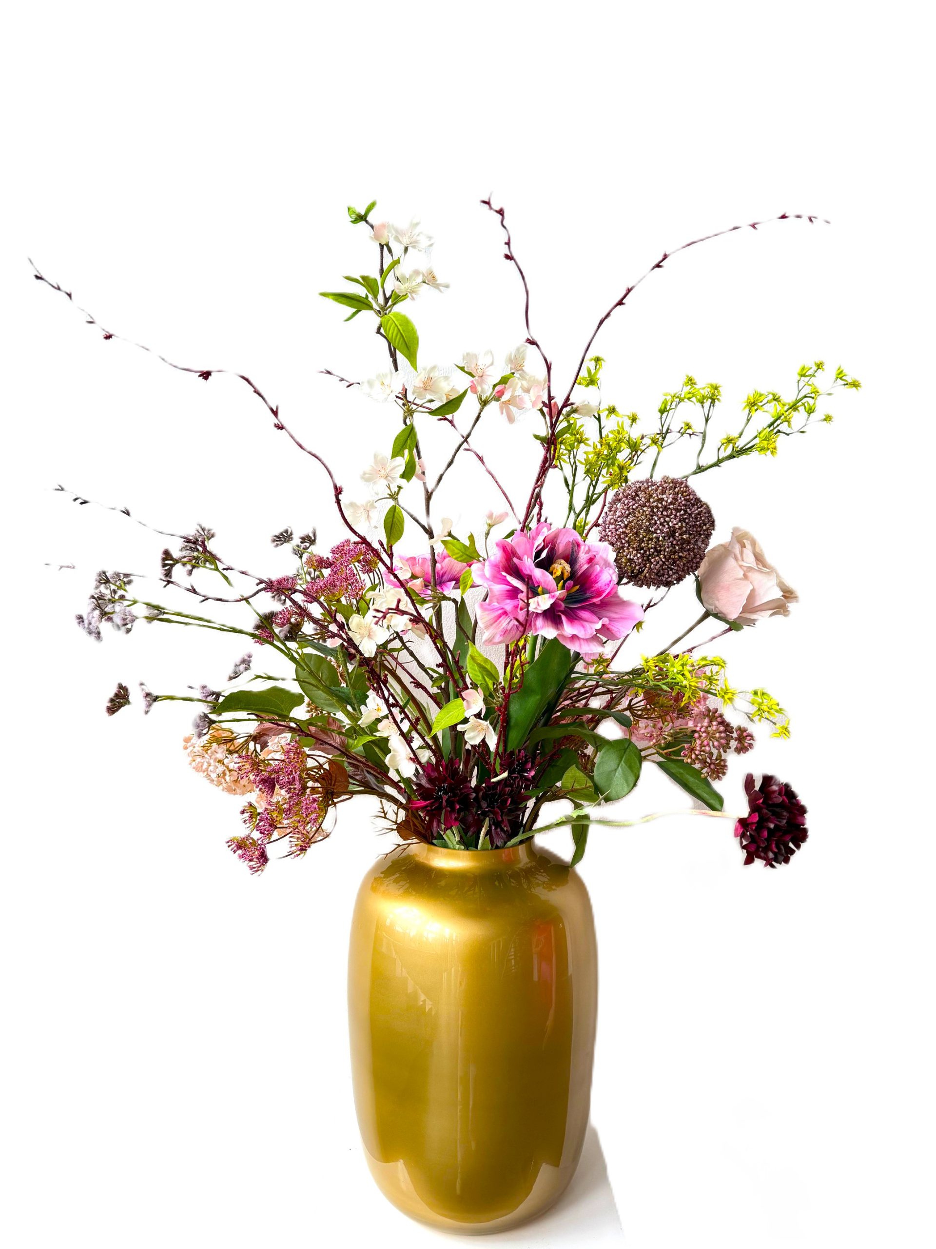 Zijdenbloemen plukboeket Linde - Afbeelding 5