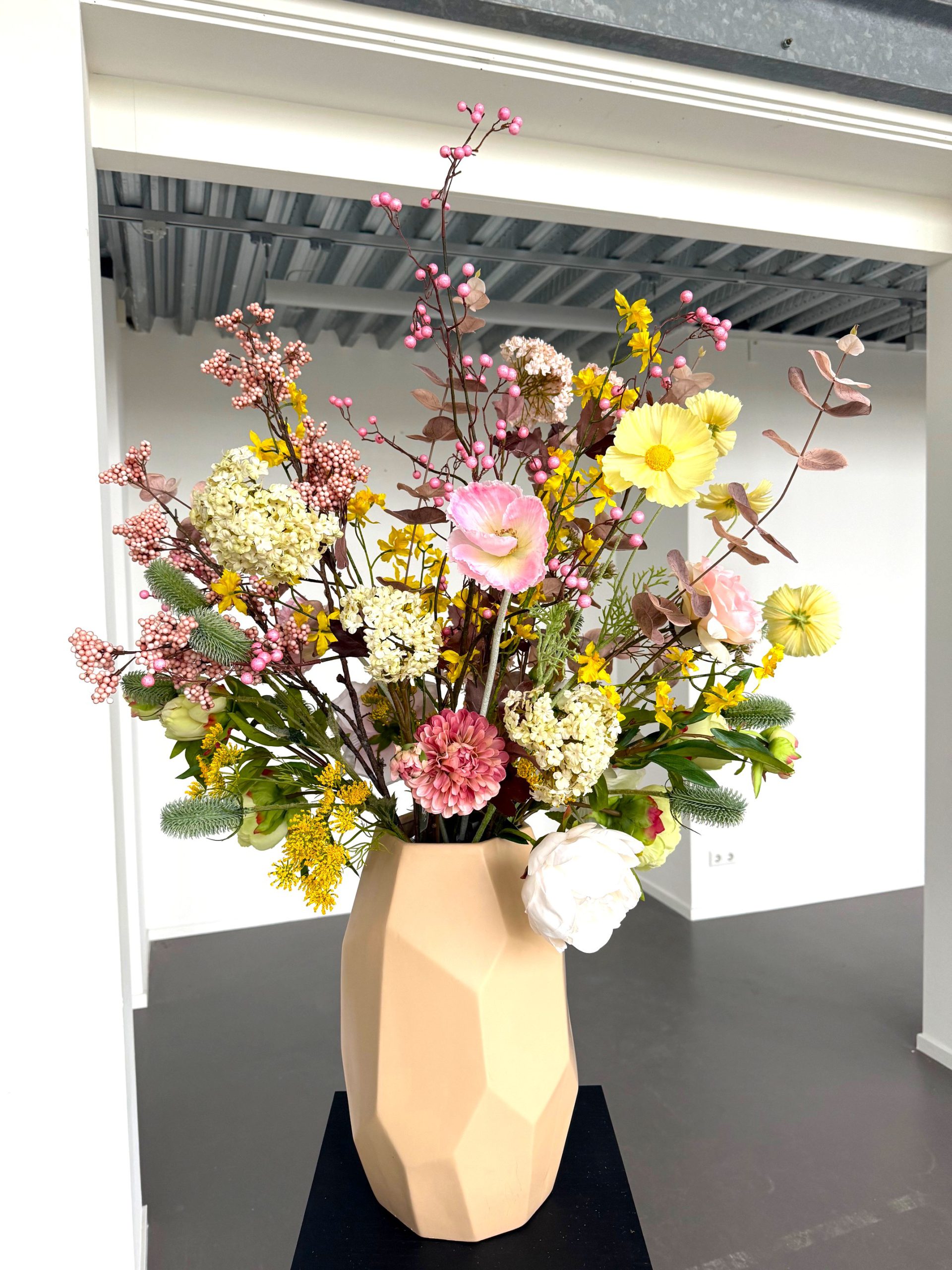 Groot zijdebloemen boeket Teddy - Afbeelding 5