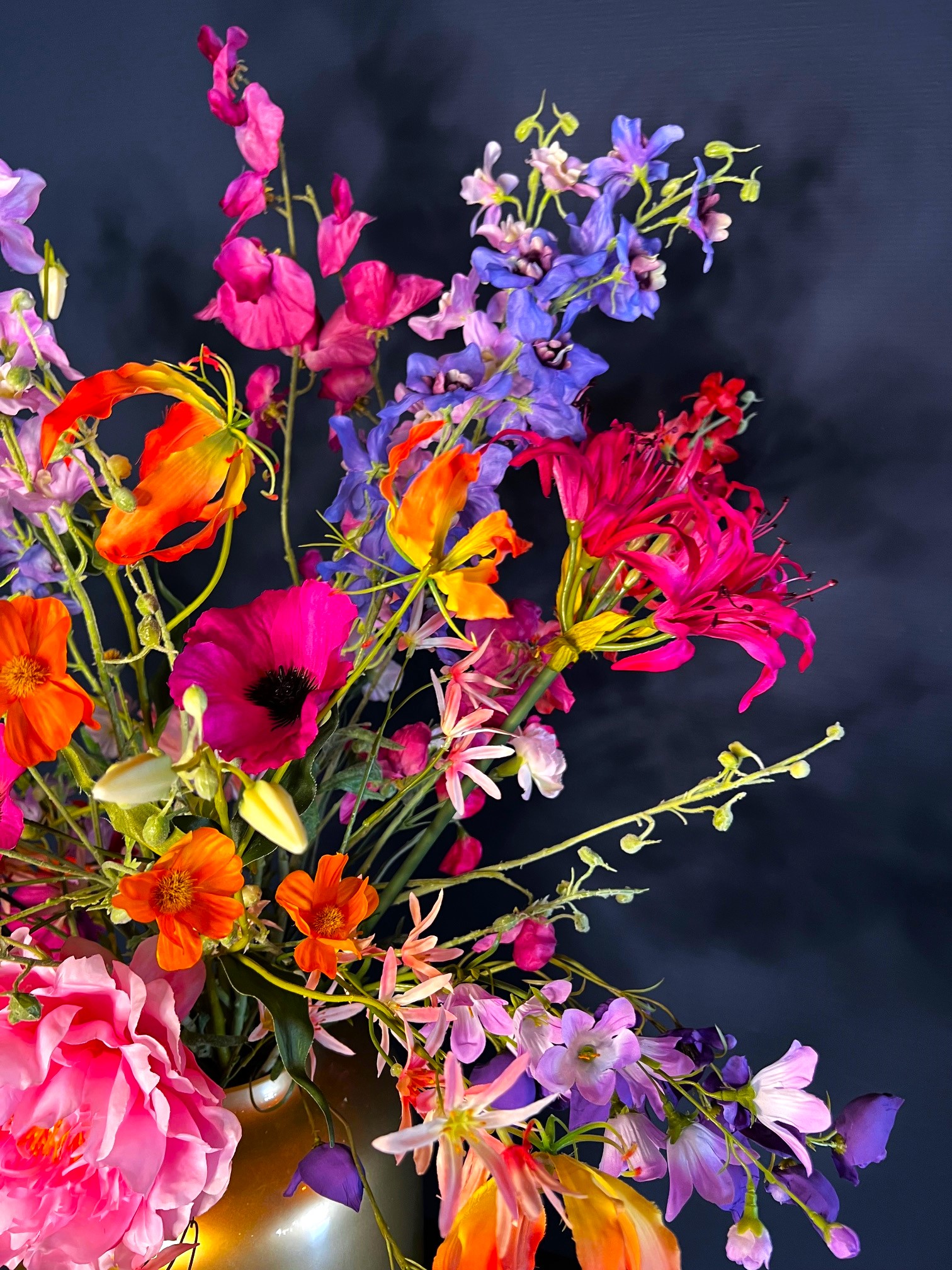 Zijdenbloemen boeket Ester - Afbeelding 4