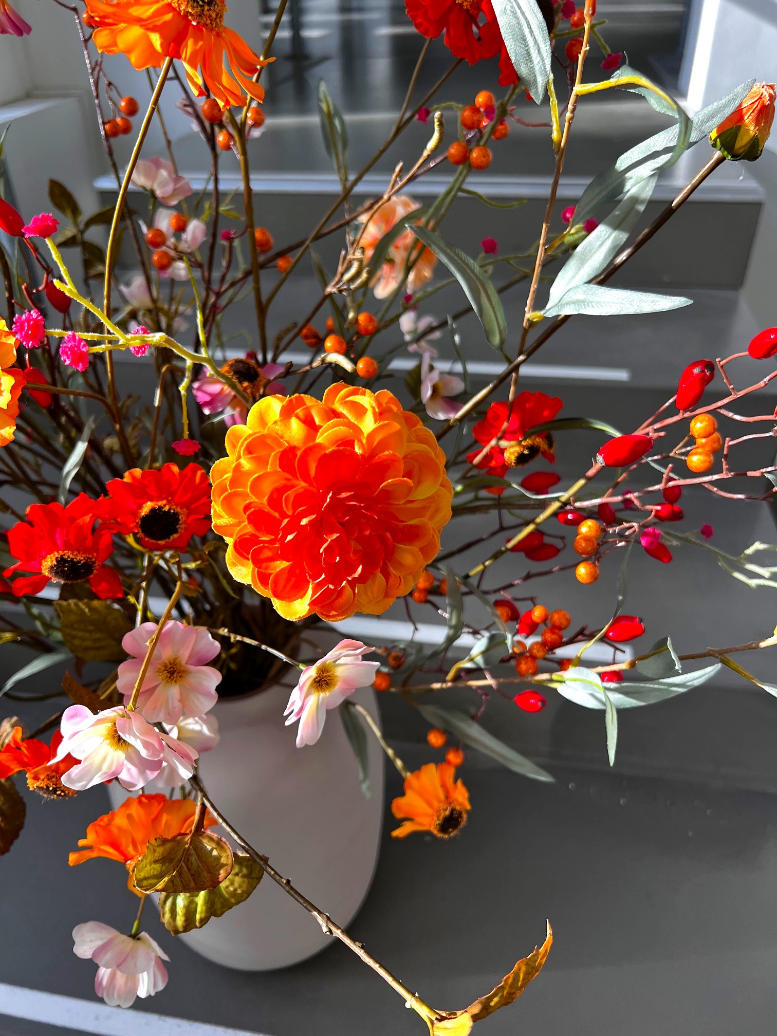 Zijdenboeket Evi - Afbeelding 4