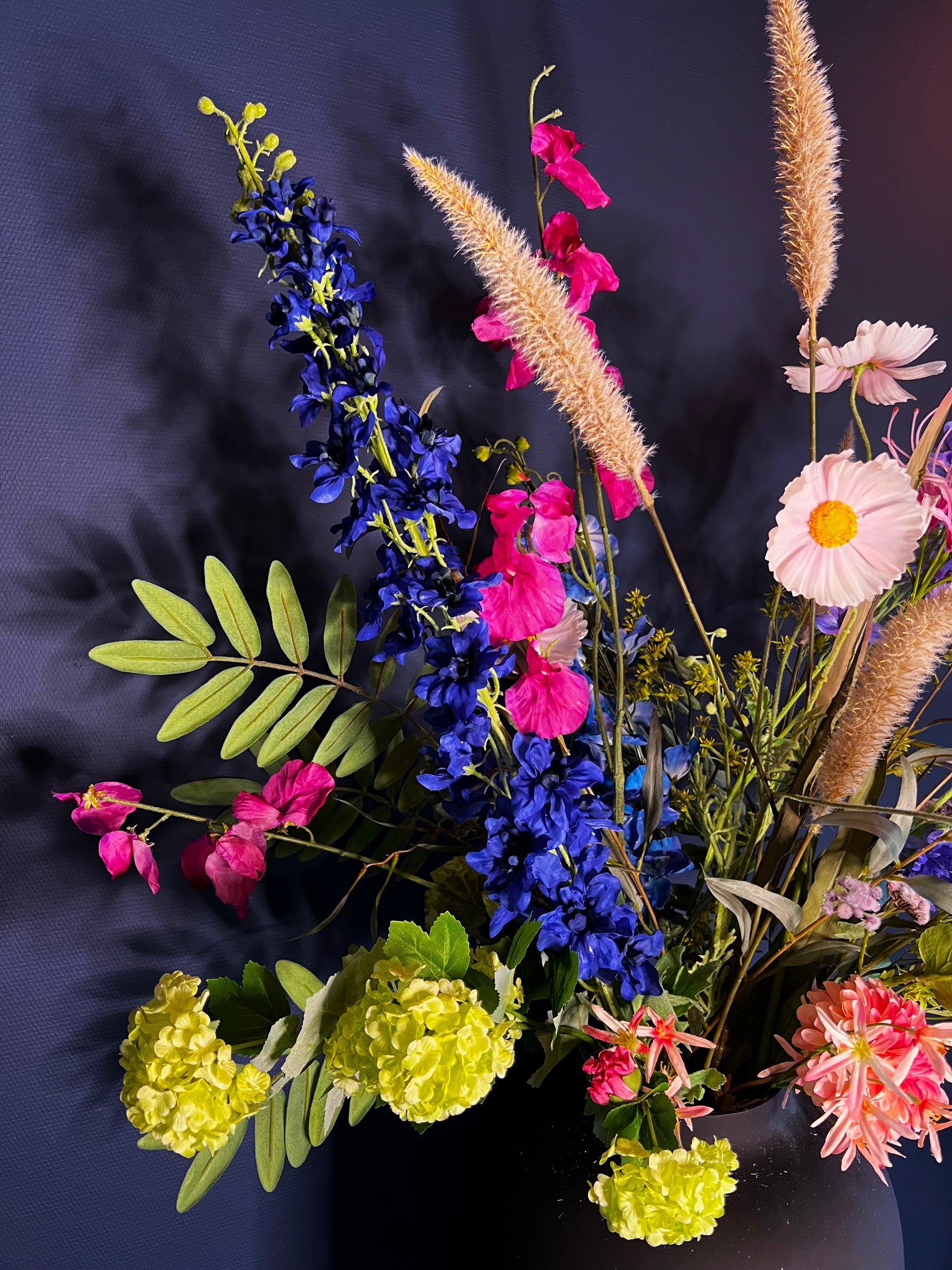 Zijdenbloemen boeket Susan groot - Afbeelding 2