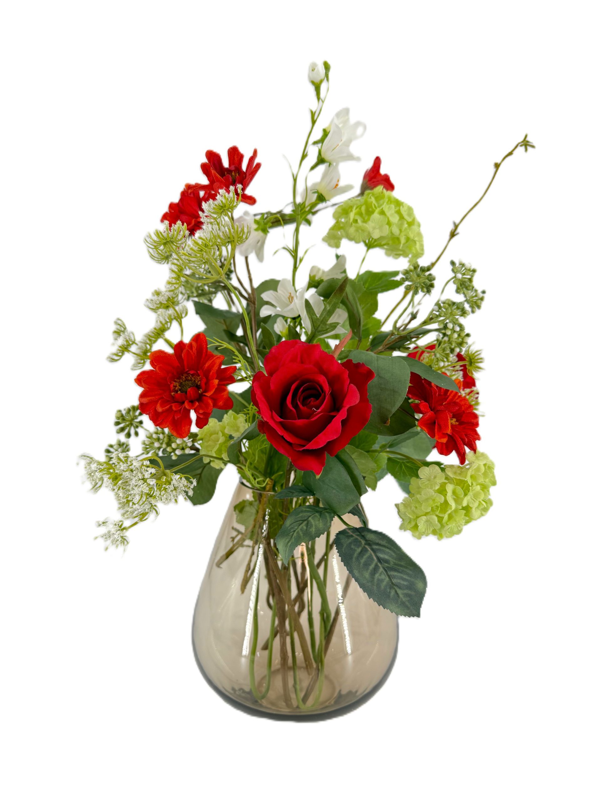 Zijdebloemen boeketje Keet