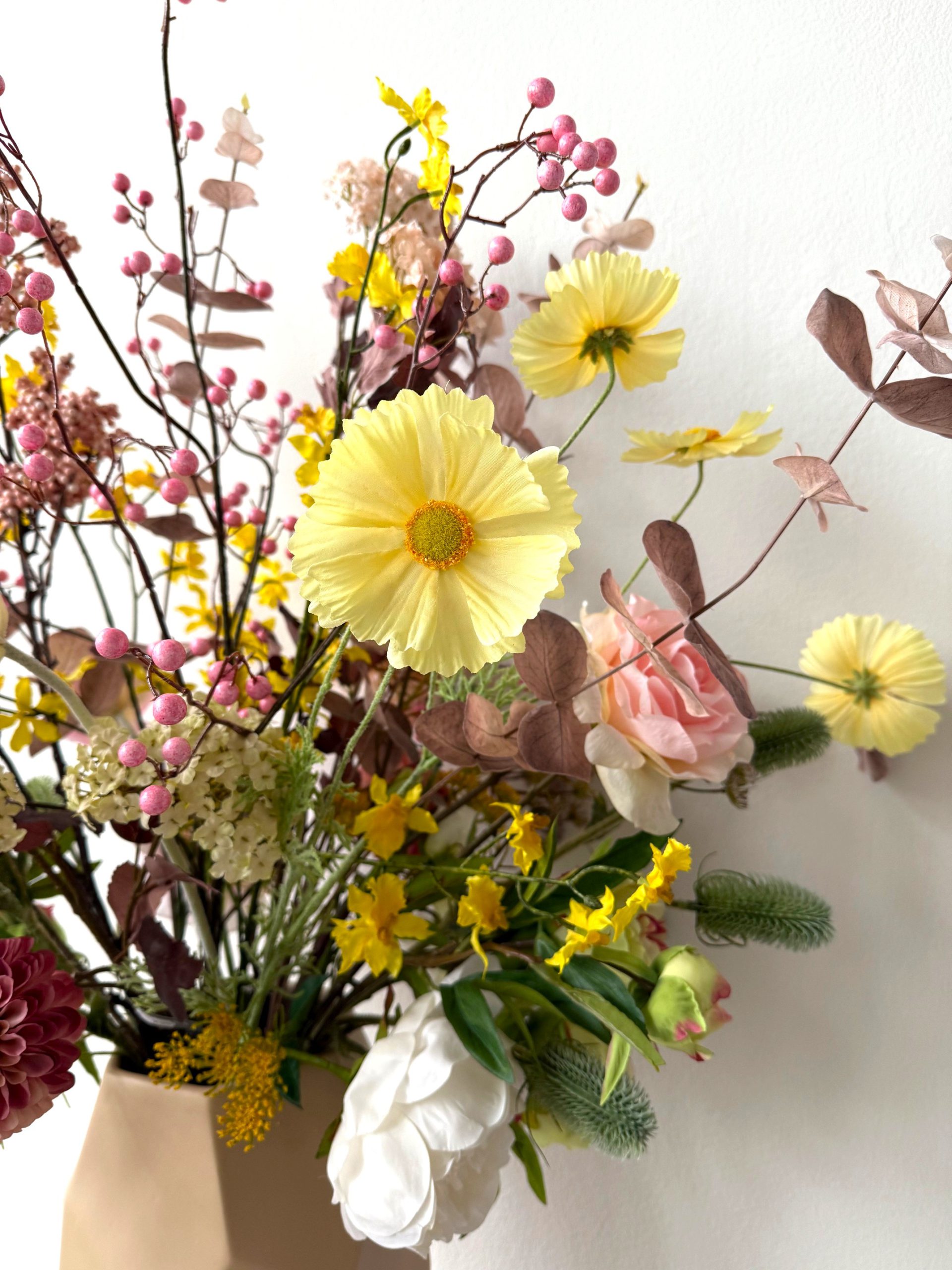 Groot zijdebloemen boeket Teddy - Afbeelding 4